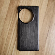嚴謹適用于一加木質(zhì)手機殼一加Ace3保護套OnePlus 10Pro芳綸纖維實(shí)木質(zhì)11原木硬殼7T/5T外殼男女新款殼 黑冰木 一加 6T