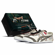 Onitsuka Tiger【定制球鞋】 Onitsuka Tiger鬼塚虎 MEXICO 66 FZBB 禮盒 潛山潛 米白棕 39