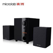 小米（MI）crolab/麥博 M100臺式電腦音響家用2.1低音炮桌面藍牙音箱 黑色