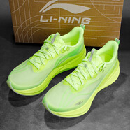 李寧（LI-NING）跑步鞋女鞋2025夏季新款赤兔8PRO減震透氣運(yùn)動(dòng)鞋跑鞋ARPV006 赤兔8pro ARPV006-16 熒光黃綠 38