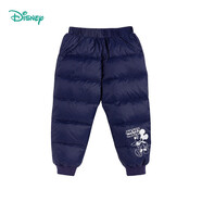 迪士尼(Disney)童裝?男童羽絨褲保暖舒適冬季兒童防寒長褲藏青3歲/身高100cm
