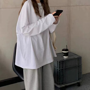 蓉月閣設計感時(shí)尚白色蕾絲吊帶連衣裙女裝疊穿紗裙罩裙內搭打底短裙 C01 S