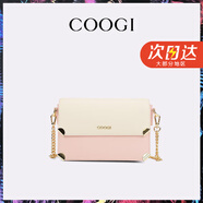 COOGI女士包包女包輕奢品牌單肩包女斜挎包情人節(jié)生日禮物女送老婆女友 粉色