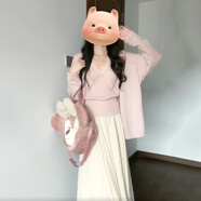 君芳雅2024早春新款小個(gè)子溫柔風(fēng)連衣裙子茶歇法式女裝韓劇穿搭三件套裝 開(kāi)衫內搭半身裙三件套 4045kgS女神低價(jià)現貨速發(fā)運費