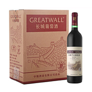 长城(GreatWall)红酒 特酿3年解百纳干红葡萄酒 整箱装 750ml*6瓶 长城(GreatWall)红酒 特酿3年解百纳干红葡萄酒 整箱装 750ml*6瓶