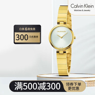 卡文克萊（Calvin Klein） 女石英表女士手表Wavy波浪系列玫瑰金帶女表女士腕表 K8G23546