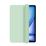 zoyu iPad Air7保護(hù)套11英寸2025新款13英寸M3芯片適用蘋果Air6平板電腦2024三折air5保護(hù)殼全包 嫩綠色【配鋼化膜】 2022款A(yù)ir5【10.9英寸】
