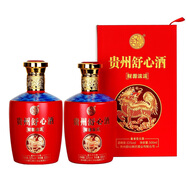 舒心貴州 茅臺鎮(zhèn) 53度舒心醬酒 口糧自飲醬香型白酒整箱裝 53度 500mL 2瓶 財源滾滾