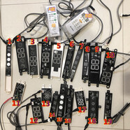 新志高空調配件變頻內機板電控板控制電腦主板KFR-36G/ABP119+3A 顯示燈板