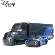 迪士尼（Disney）正版汽車賽車總動員小汽車玩具套裝閃電麥昆麥大叔卡車合金模型 黑風(fēng)暴套裝