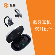 極蜂藍(lán)牙耳機(jī)2/1s 適配小米對講機(jī)1s/2/2S/公網(wǎng)/A218Pro/A308/M303 無線雙耳掛式耳機(jī)入耳式耳麥 雙耳藍(lán)牙耳機(jī)