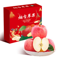 甜醉了 煙臺蘋果棲霞紅富士新鮮水果生鮮山東特產(chǎn)脆甜整箱平果禮盒禮品 精品禮盒（9枚-85#大果）