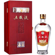五糧液股份公司出品  節日商務(wù)送禮酒水 收藏擺柜 56度 500mL 1瓶 五糧液木盒老酒 濃香型白酒 禮盒裝