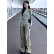 小紅書(shū)推薦2024年新款秋季運動(dòng)休閑長(cháng)褲女套裝夏裝搭配一整套時(shí)尚 L建議：105-115斤