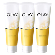 玉蘭油（OLAY） 玉蘭油洗面奶乳液潔面乳2支深層清潔滋潤保濕洗面奶男女通用 三支裝