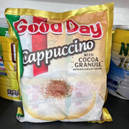 好日子印尼進(jìn)口好日子咖啡原味香草三合一即溶咖啡 卡布奇諾750克1袋(30小包)