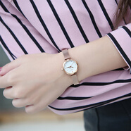 聚利時(shí)（Julius）手表女【圣誕節禮物】送女友時(shí)尚玻璃多切割面百搭學(xué)生女士手表