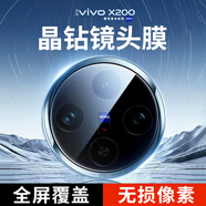 KOOLIFE適用 vivoX200鏡頭膜 維沃vivox200手機(jī)后置攝像頭保護(hù)貼膜AR增透超薄高清耐磨耐刮防塵膜