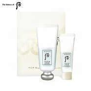 后（WHOO） 韓國(guó)whoo后洗面奶拱辰享水妍雪媄白津率享保濕潔面膏180ml 拱辰享雪玉凝凈透潔面套裝220ml