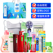 防暑降溫套裝夏日清涼包高溫慰問品勞保勞防實(shí)用日用品員工福利 1號套裝