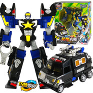 買(mǎi)奇酷咖寶車(chē)神飛天戰隊營(yíng)救工程大師拯救聯(lián)盟男孩變形汽車(chē)金剛哈卡寶 精英版-防暴大師 HC8104