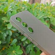 唯魅科技 膚感磁吸MagSafe魅族21磨砂手機殼條紋保護套 硬邊框 PC波紋-半透黑 21