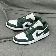 耐克（NIKE） air jordan 1 耐克男鞋春季新款女鞋aj1低幫板鞋休閑籃球鞋 DC0774-113 白綠色 36