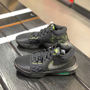 耐克（NIKE）男鞋冬季新款LEBRON詹姆斯氣墊籃球鞋緩震舒適透氣實(shí)戰緩震運動(dòng)鞋 FB2237-002黑色 41