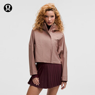 lululemon丨Rain Chaser女士運動(dòng)夾克 LW4CANS 暮光玫瑰棕 S /6
