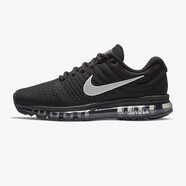 耐克（NIKE）Air Max 2017 輕便耐磨舒適氣墊緩震男子跑步鞋 休閑運動鞋慢跑鞋 黑白/849559-001 43碼/US9.5