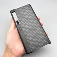 華為（HUAWEI）matexs2手機(jī)殼XS2保護(hù)套折疊屏腕帶全包防摔原裝同款原廠 雅黑【原裝同款】單殼 華為Mate Xs2