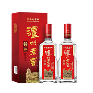 瀘州老窖 特曲 濃香型高度白酒 婚宴送禮 42度 500mL 2瓶 瀘州老窖特曲