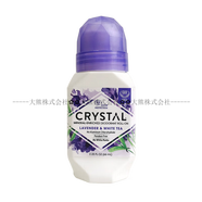 克芮思托美國Crystal天然礦物質無鋁安全66g清爽香體走珠止汗露 薰衣草白茶 66ml