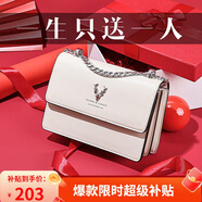 啄木鳥（TUCANO）包包女款2025年牛皮鏈條小方包單肩斜挎包實(shí)用生日禮物