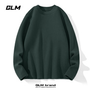 GLM打底衫男秋冬季半高領(lǐng)加絨保暖上衣親膚百搭男士雙面絨長袖T恤