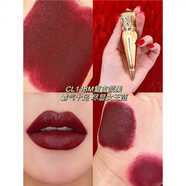 路鉑廷（Christian Louboutin） CL蘿卜丁口紅女王權(quán)杖送女友閨蜜好友生日禮物 深紫色 148m retro berry