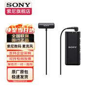 索尼（SONY）無線麥克風(fēng)數(shù)字音頻槍式麥克風(fēng)采訪小蜜蜂直播Vlog拍攝相機一拖一外接視頻錄音  【組合裝】ECM-W2BT+LV1領(lǐng)夾麥克風(fēng)