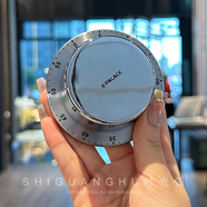 LNGA LANDGRE德國進(jìn)口精工品質(zhì)磁力吸鐵廚房計時(shí)器磁貼冰箱 飛碟計時(shí)器--銀色