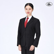 許棋杏法院春裝制服秋裝制服西裝工作服新款服裝男女套裝冬裝34備注身高 女兩?？弁馓?上衣) 39 備注身高體重