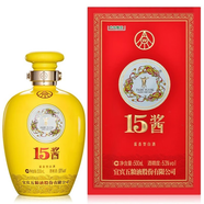 五糧液（WULIANGYE） 股份有限公司 53度醬香型白酒 禮盒酒水 53度 500mL 1瓶 15醬皇家陶壇單瓶