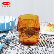 利快玻璃杯水杯茶杯牛奶杯啤酒杯家用杯