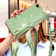 睿思派蘋(píng)果16e手機殼iphone16e腕帶保護硅膠套i16斜挎掛繩全包防摔se4代軟殼支架ip女新款可背帶媽媽創(chuàng  )意 【牛油果綠】帶腕帶支架 +全屏膜+斜挎掛繩 iPhone 16e