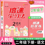 2025春小學(xué)倍速學(xué)習(xí)法二年級語文人教版下冊 小學(xué)課本教材同步講解課堂筆記隨堂筆記教材全解必刷題天天練