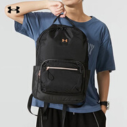 安德瑪（UNDERARMOUR）官方UA背包運(yùn)動(dòng)包戶外訓(xùn)練健身包雙肩包輕便休閑包鞋履包男包書(shū)包 1362225-001黑色 均碼