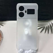 萬浮生真我GT Neo5手機殼gt5無邊框磨砂透黑硬殼gtneo5se透白保護套 無邊框硬殼【透白膚感】 華為榮耀6 plus