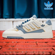 阿迪達(dá)斯 （adidas）三葉草男鞋板鞋 25秋季新款低幫緩震透氣休閑鞋運(yùn)動鞋潮流滑板鞋 白-藍(lán)/三葉草-潮流板鞋 曬圖返10【元 41 鞋內(nèi)長255mm