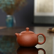 雅豪穎中式茶室博古架茶柜茶壺裝飾擺件宜興紫砂壺手工功夫茶具泡茶壺 網(wǎng)孔 龍血砂西施200CC 201mL(含)-300mL(含)