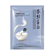 一枝春（OneSpring）一枝春蠶絲蛋白面膜補水保濕面膜化妝品貼片 動力水潤面膜12片