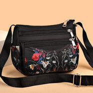 途尊牛津布尼龍包包女?huà)寢尠心晷驴钆蓍e單肩斜挎包大容量帆布包 小碎花