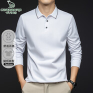 卡丹路輕奢品牌t恤男長(cháng)袖polo衫春秋季新款男裝商務(wù)休閑薄款翻領(lǐng)打底衫